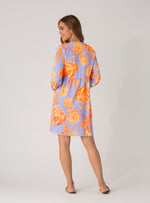 Vestido Corto Manga Larga escote en V 947 Rocha