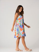 Vestido Corto con cargaderas graduables y Enresortado espalda 950 Ubatuba