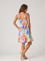 Vestido Corto con cargaderas graduables y Enresortado espalda 950 Ubatuba