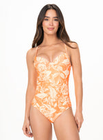 Vestido baño Entero Copa Realce y control abdomen 1320 Repinque