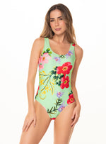 VESTIDO BAÑO ENTERO COPA FIJA CONTROL ABDOMEN 1354 FONTANA