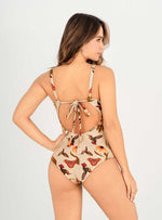 Vestido baño Entero copa fija y control abdomen 1359 Kolibri