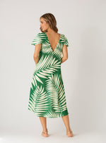 Vestido Largo. 953 Palma Verde