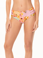 Panty Medio Alto Con Cortes Laterales y control abdomen 3658 Luziana