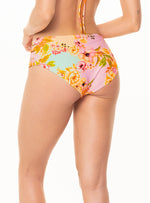 Panty Medio Alto Con Cortes Laterales y control abdomen 3658 Luziana