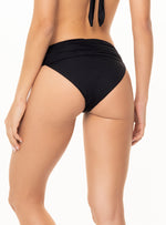 Panty Medio Alto con drapeado y control de abdomen 3672 negro