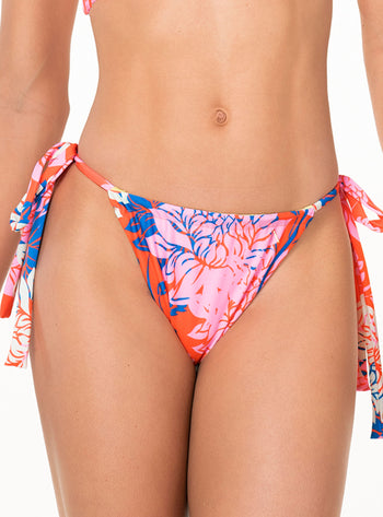 PANTY BRASILERA CON PITILLOS AMARRE LATERAL 3688 ROSELLA