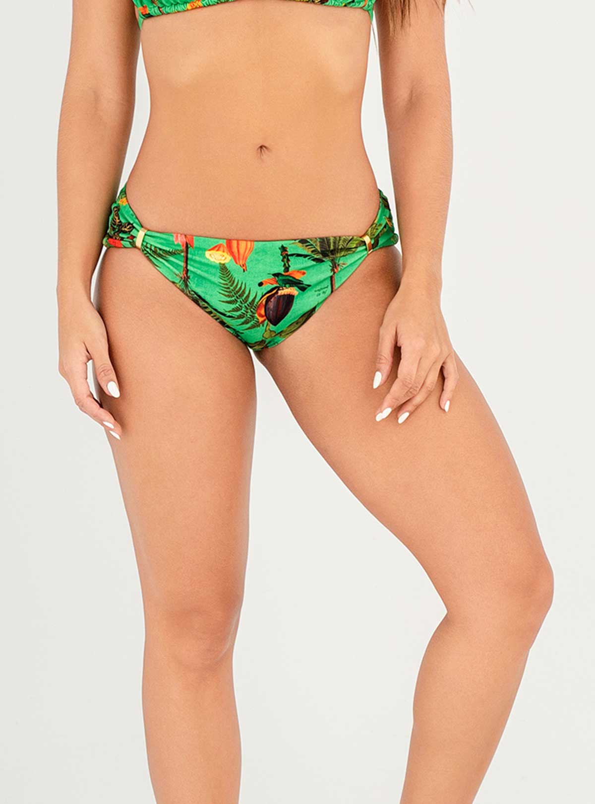 Panty Cheeky con sliders 3726 Cacao