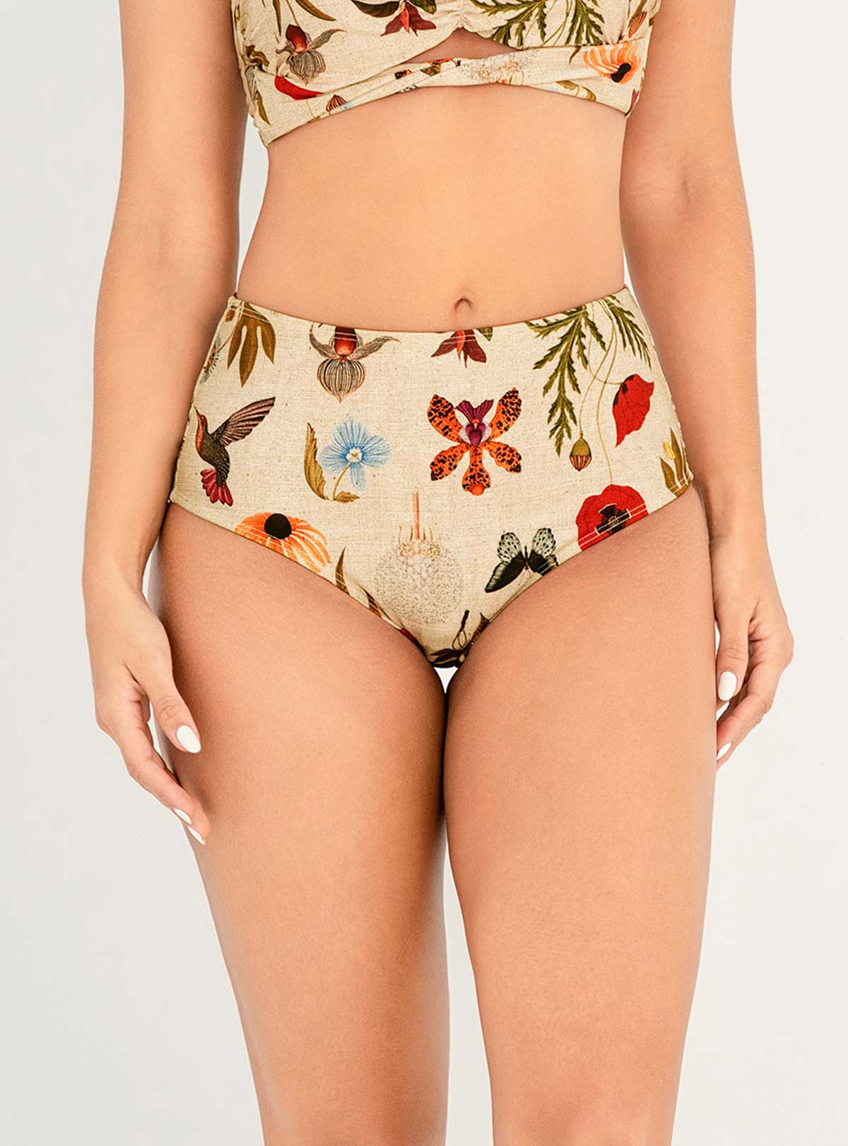 Panty Alto cobertura basica 3728 Kolibri