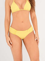 Panty Brasilera con Drapeado 3731 Banana