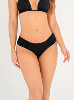 Panty Brasilera con Drapeado 3731 Negro