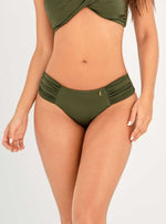 Panty Brasilera con Drapeado en laterales 3741 Cipres