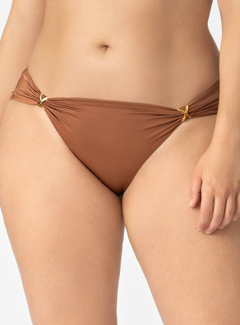 PANTY CHEEKY CON 2 SLIDERS Y LEVANTA COLAS 3750 CHOCOLATE