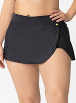 FALDA SHORTS ACUAFIT 3753 NEGRO