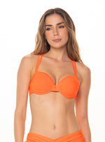 Copa Realce con Drapeado y catgaderas multiusos 7056 Naranja