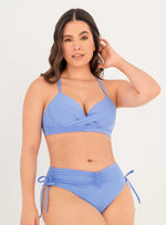 Copa realce Cruzada con cargadera multiusos 7116 Celeste