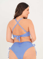 Copa realce Cruzada con cargadera multiusos 7116 Celeste