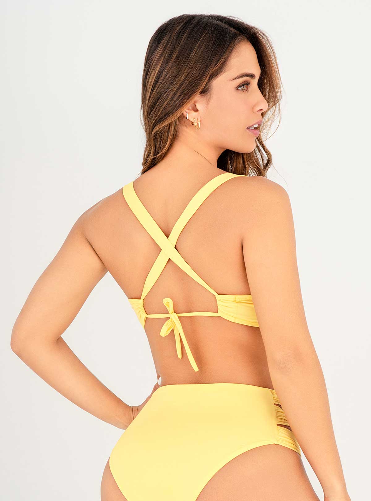 Copa realce Strapless con cargaderas multiusos 7118 Banana