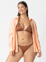 PANTY AMARRE LATERAL ESFERAS Y CHAQUIRAS LEVANTA COLAS 3749 CHOCOLATE