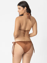 PANTY AMARRE LATERAL ESFERAS Y CHAQUIRAS LEVANTA COLAS 3749 CHOCOLATE