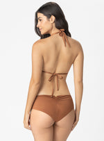 TOP TRIÁNGULO CON COPAS REMOVIBLES Y 2SLIDERS 7125 CHOCOLATE