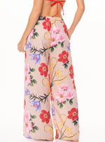 Pantalon Con resorte en pretina y 2 bolsillos en tela lino 8064 Veleiro