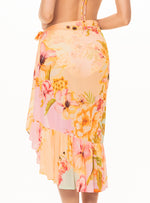 Salida de baño pareo Con Bolero en malla con Lycra 9002 Luziana