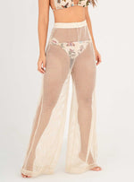 Pantalón Malla 9017 marfil