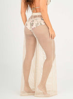 Pantalón Malla 9017 marfil