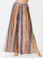 PANTALÓN EN MALLA CON LYCRA 9024 ORCHID