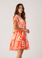 Vestido Corto 952 Manga Corta - Est Palma Roja