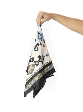 PAÑOLETA SATINADA ESTAMPADA CIARA 6061
