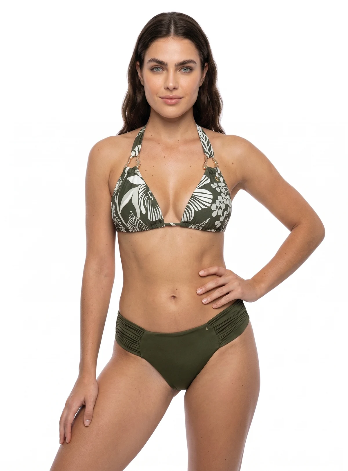 BRASILERA CLÁSICA DRAPEADA VERDE SELVA 3784