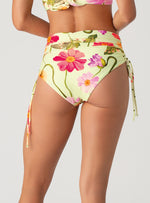 Panty Alto Con drapeado y levanta cola 3701 Aluna