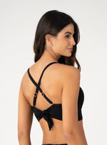 Copa Cruzada 7094 Abertura Delantera -negro