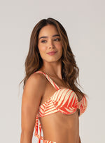 Copa drapeada con cargaderas multiusos 7087