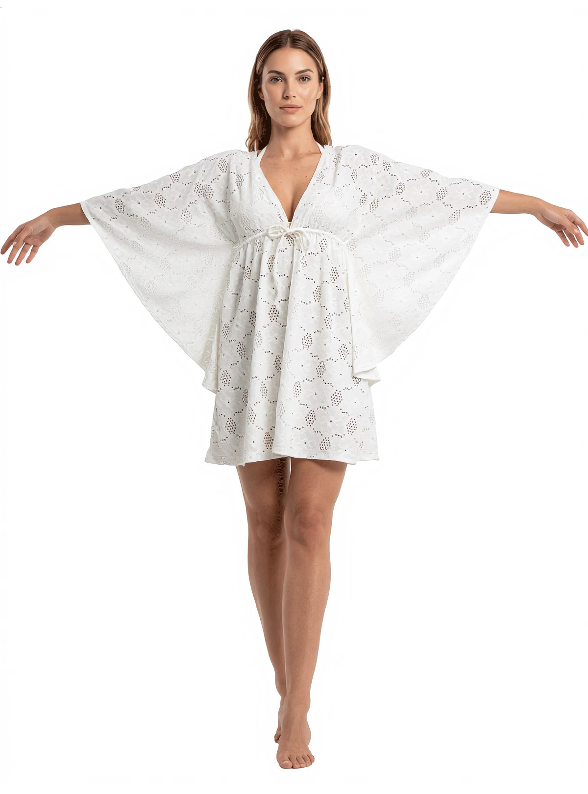 KAFTAN OJALILLO MANGA ESTILO MARIPOSA9063