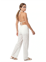 PANTALÓN ESTILO CLÁSICO EN OJALILLO BORDADO CRUDO 8274 – EDICIÓN LIMITADA