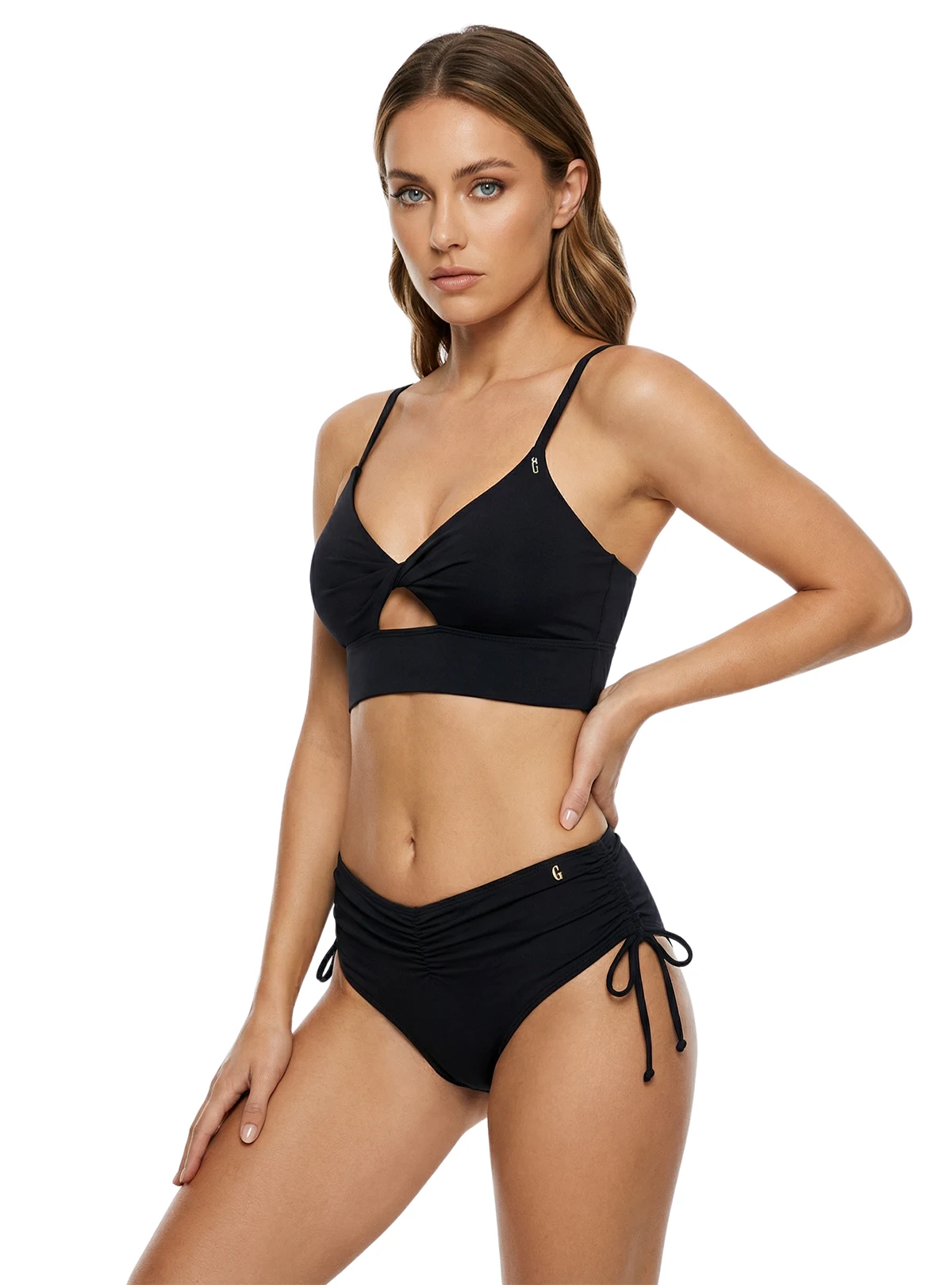 PANTY TALLE MEDIO ALTO NEGRO 3782