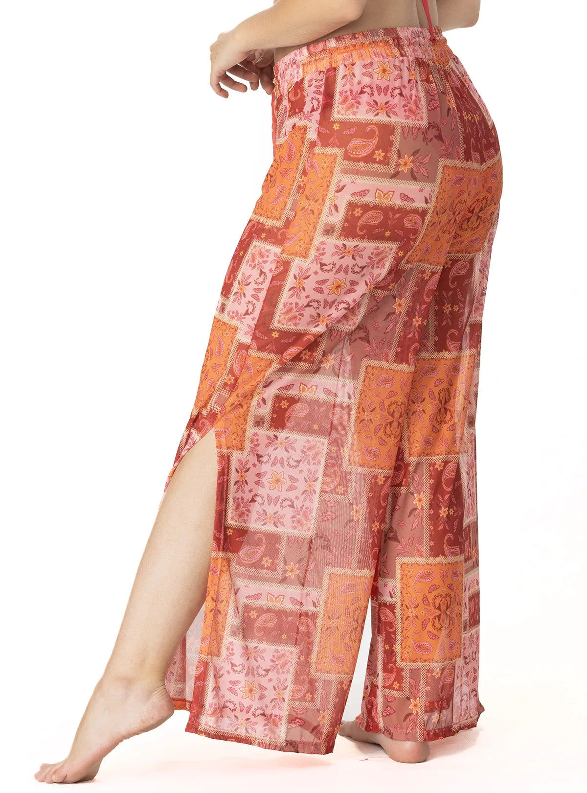 PANTALÓN MALLA ESTAMPADA SOLNIC 9027