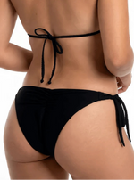 set bikini negro con textura 5117