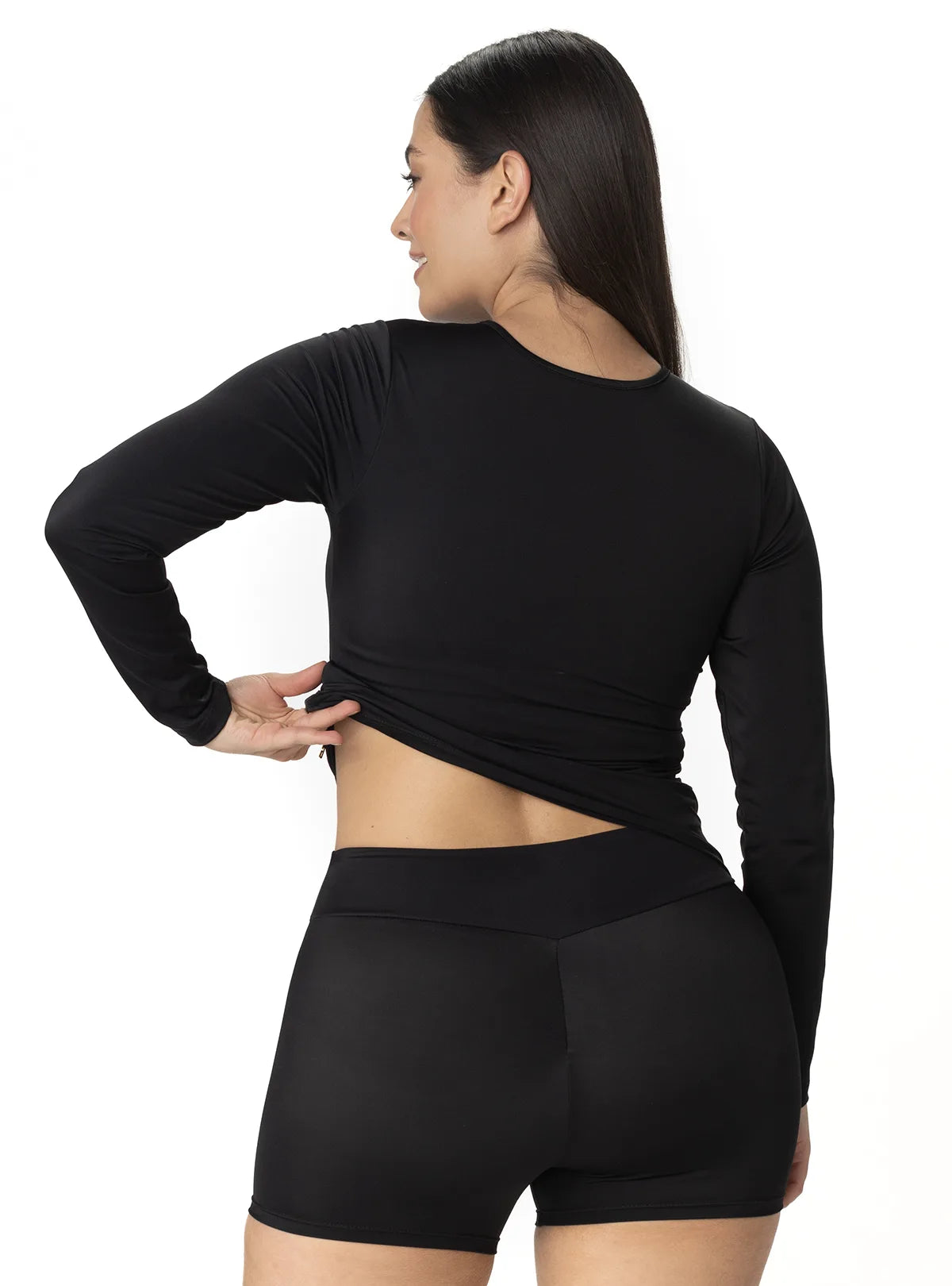 SHORTS CORTO ACUAFIT NEGRO 3779