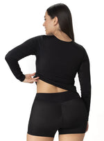 SHORTS CORTO ACUAFIT NEGRO 3779