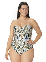 ENTERO STRAPLESS COPA REALCE ESTAMPADO CIARA 1387