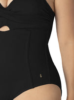 ENTERO STRAPLESS COPA REALCE ENTORCHADO NEGRO 1389