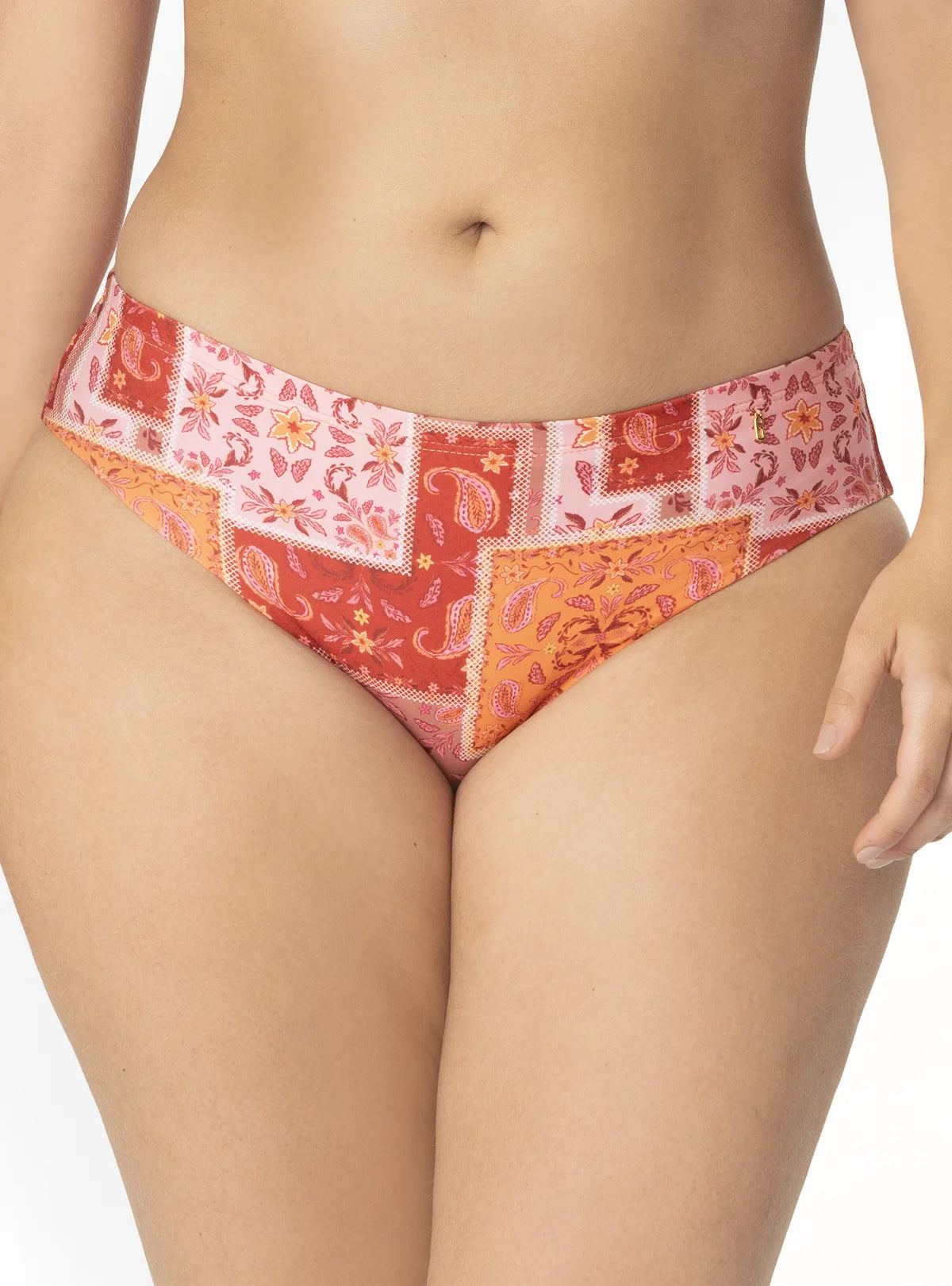 PANTY MEDIO ALTO ESTAMPADO SOLNIC. 3757