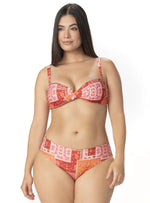 PANTY MEDIO ALTO ESTAMPADO SOLNIC. 3757