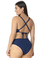 PANTY MEDIO ALTO AZUL COBALTO 3778