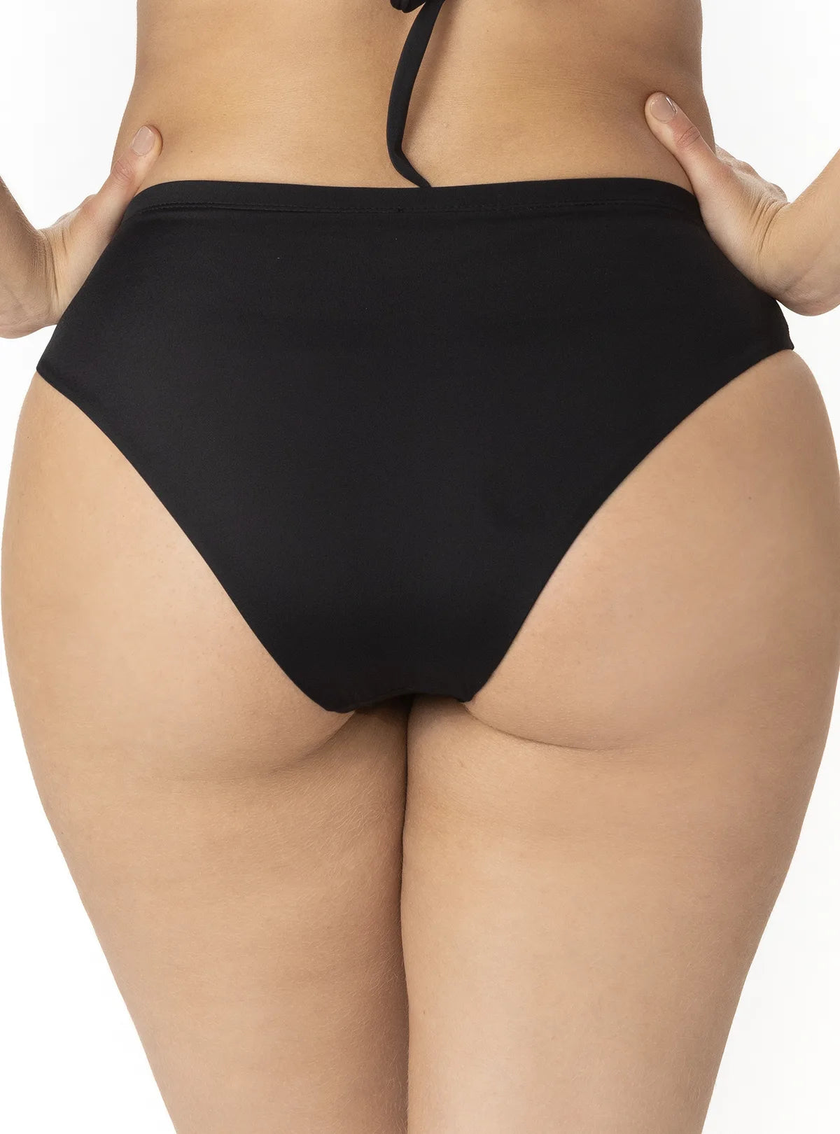 PANTY MEDIO ALTO NEGRO 3778