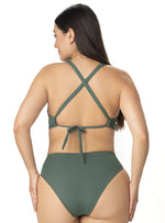 PANTY MEDIO ALTO VERDE SALVIA 3778